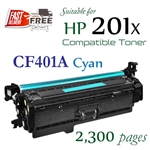 Compatible HP 201X Cyan