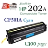 Compatible HP 202A Cyan CF500A CF501A CF502A CF503A