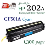 Compatible HP 202A Cyan CF500A CF501A CF502A CF503A