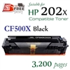 Compatible HP 202X Black CF500X CF501X CF502X CF503X