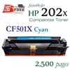 Compatible HP 202X Cyan CF500X CF501X CF502X CF503X