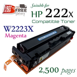 HP222X Magenta, W2223X