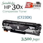 Compatible HP 30X, CF230X