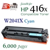 Compatible HP 416X Cyan