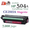 Compatible HP 504A Magenta CE253A