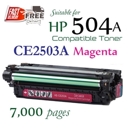 Compatible HP 504A Magenta CE253A