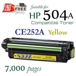 Compatible HP 504A Yellow CE252A