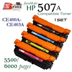 Compatible HP 507A CE400A CE401A CE402A CE403A