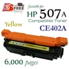 HP 507A Yellow, CE400A, CE401A, CE402A, CE403A