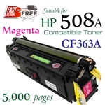 Compatible HP 508A Magenta CF360A CF361A CF362A CF363A
