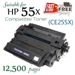 Compatible HP 55A 55X CE255A CE255X