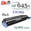Compatible HP 645A Black C9730A C9731A C9732A C9733A