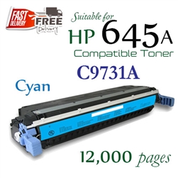 Compatible HP 645A Cyan C9730A C9731A C9732A C9733A