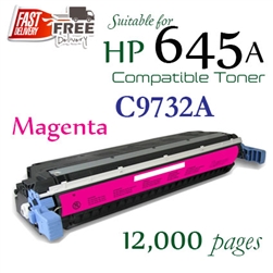 Compatible HP 645A Magenta C9730A C9731A C9732A C9733A