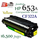 HP653A Yellow CF320A CF321A CF322A CF323A