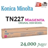 Konica TN227, ACVH150, ACVH250, ACVH350, ACVH450