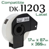 Brother DK11203 Label