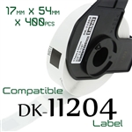 Brother DK11204 Label