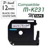 Compatible Brother M-Tape M-K231