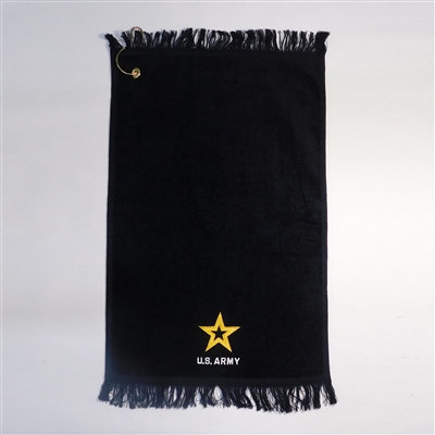 Golf Towel-Army (Black)