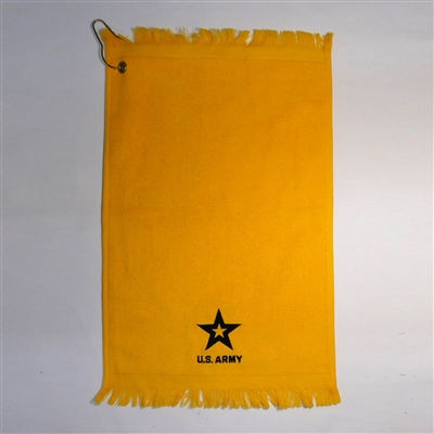 Golf Towel-Army (Yellow)