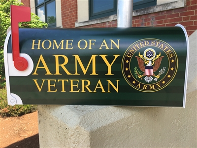 Veteran Army Mailbox Magnet