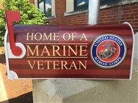 Veteran Marine Mailbox Magnet