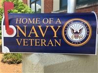 Veteran Navy Mailbox Magnet