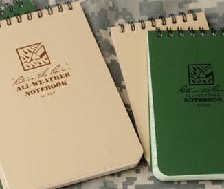 Waterproof note Pads (3 x 5, 4 x 6)