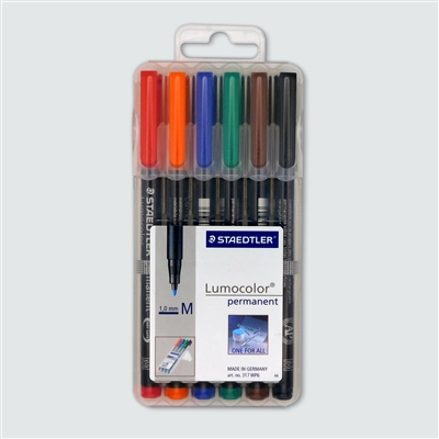 Map Pens-6pk