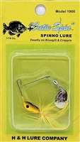H&H "Cutie Spin" Spinno Lure - 1/16oz Yellow