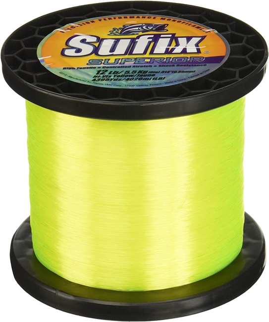 Vicious Panfish Hi-Vis Yellow Fishing Line - 330yds