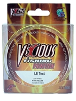 Vicious Panfish Hi-Vis Yellow Fishing Line - 330yds