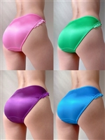 Stretch Satin Ballerina Panties