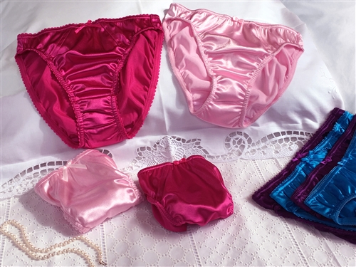 Stretch Satin Princess Panties