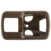 Front Door Interior Lever Trim Plate - Brown - Vanagon