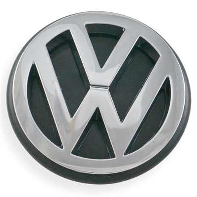 Emblem for Rear Hatch  - "VW" - Chrome - Vanagon 88-92