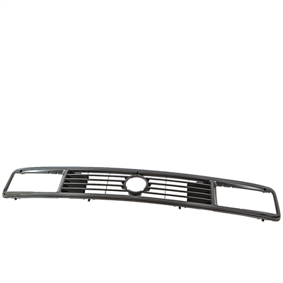 Upper Radiator Grill - Vanagon 86-92 Rectangular Headlights without Chrome Trim