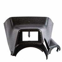 Steering Column Cover - Upper w/ Switch Hole - Black - Vanagon