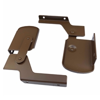 Upper Bunk Hinge Pair - Brown - Vanagon Westfalia 83-86