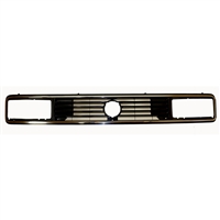 Upper Radiator Grill - Vanagon 86-92 Rectangular Headlights with Chrome Trim
