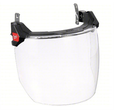 Milwaukee Bolt Full Face Shield Milwaukee Safety Helmets and Hard Hats (Clear) 48-73-1422