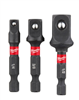 Milwaukee 48-32-5033 Impact Hex Shank Socket Adapter Set