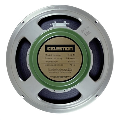 Celestion G12M Greenback.8 12" guitar speaker