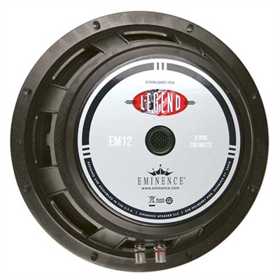 Eminence Legend EM12 12" high power  guitar speaker