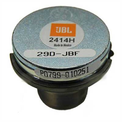 JBL 2414H HF Driver is a 1" High Frequency Screw-On Driver