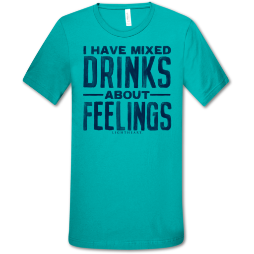 LH Mixed Drinks front print-Teal