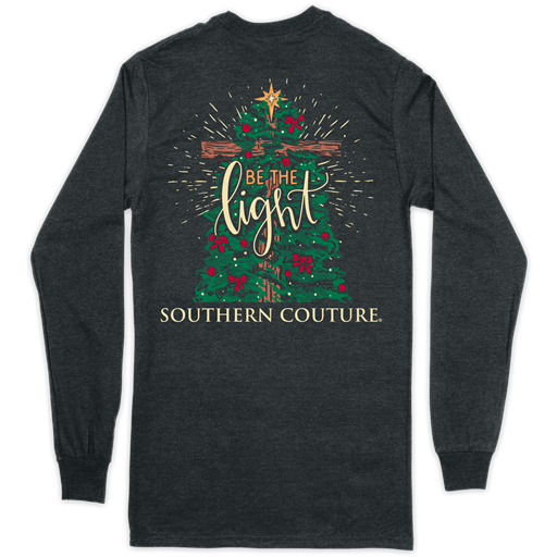 SC Classic Be the Light on Long Sleeve-Dark Heather