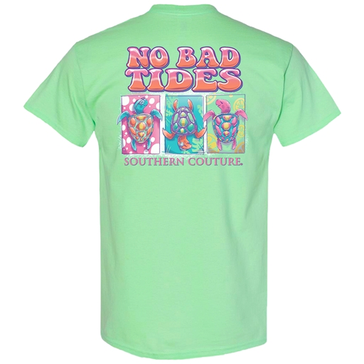 SC Classic No Bad Tides Turtle-Mint Green