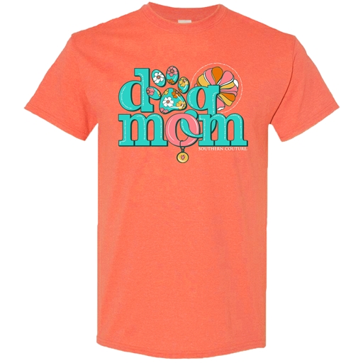 SC Soft Dog Mom front print-Heather Orange